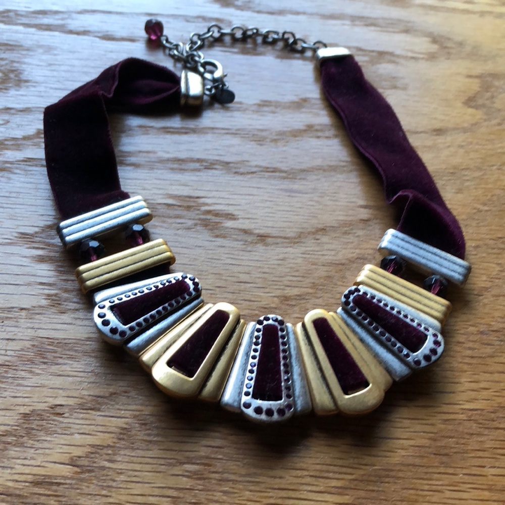 Chico’s Velvet and Metal Gen Choker